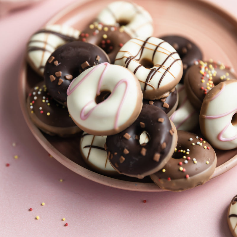 Mini Ganache Donuts