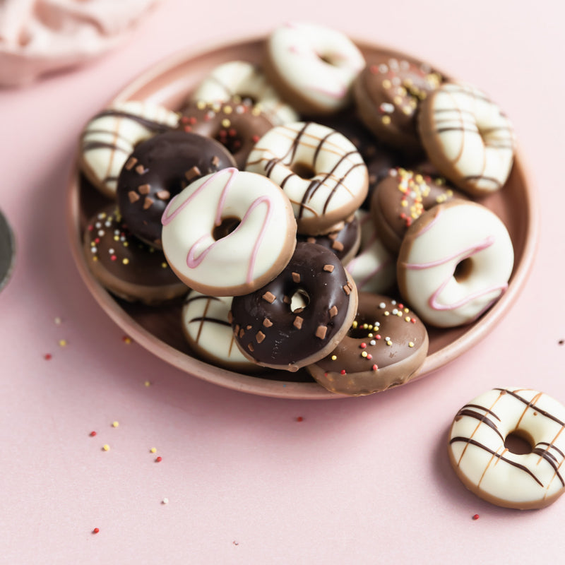 Mini Ganache Donuts