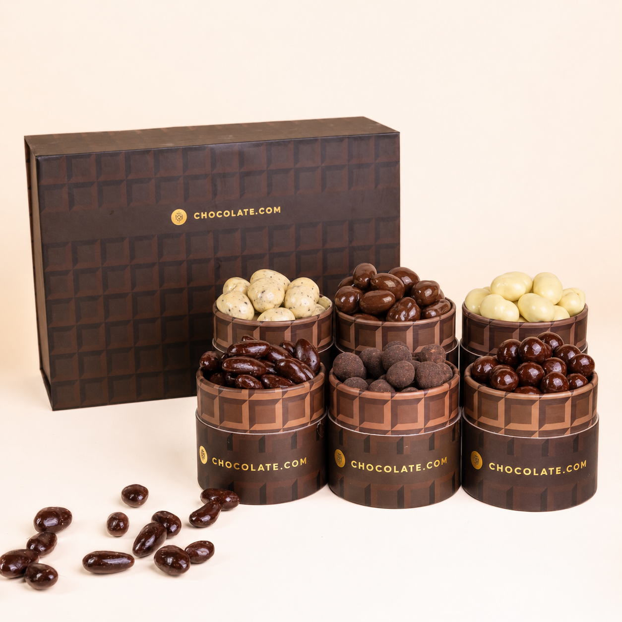 Coffeehouse - 6 Tube Sampler Gift Box – Chocolate.com