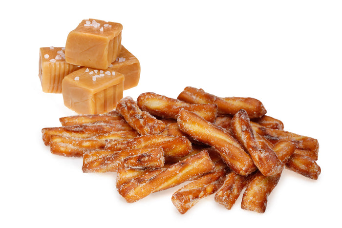 Sea Salt Caramel Pretzels