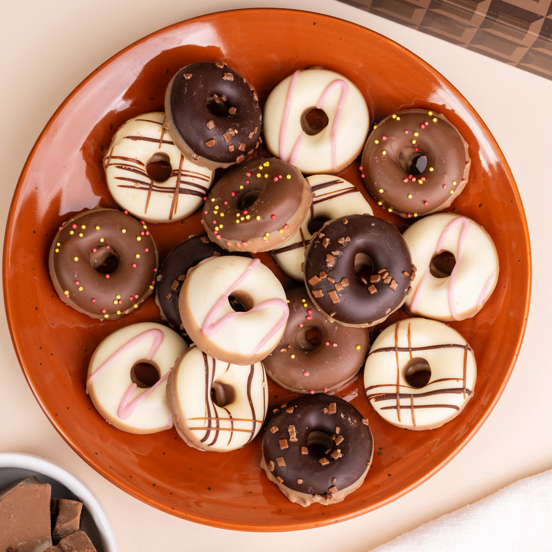 Mini Ganache Donuts