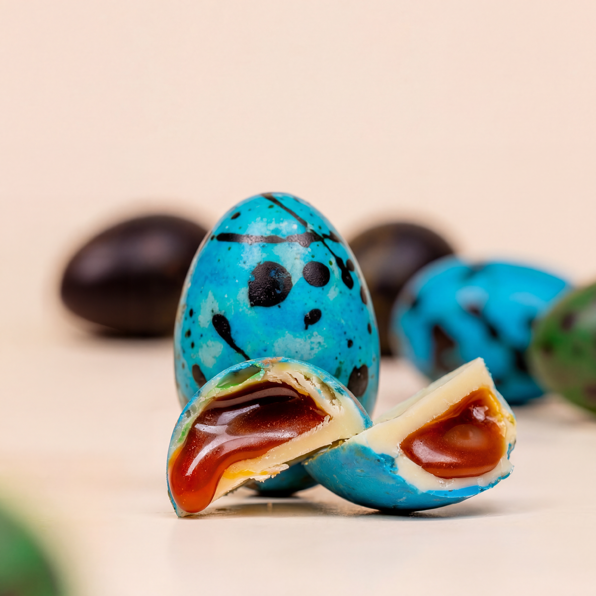 Handcrafted Chocolate Easter Eggs