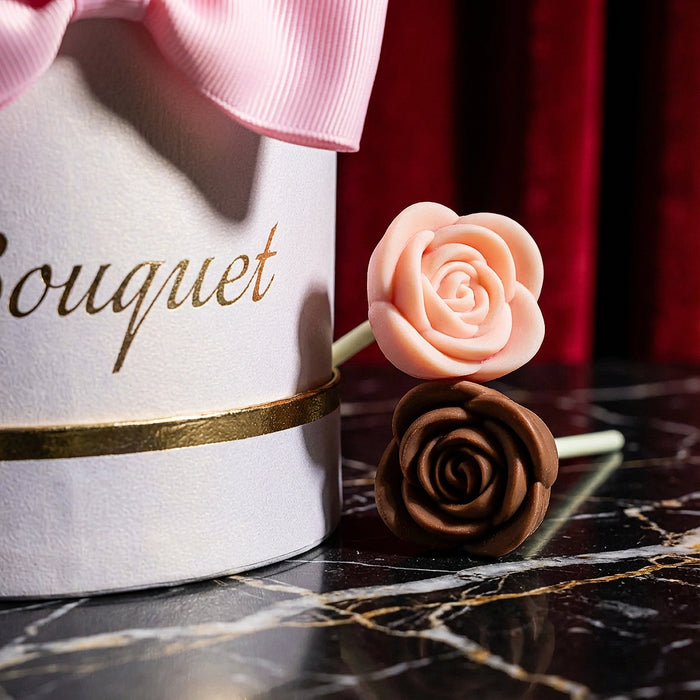 Heart-Shaped Belgian Bouquet™ Chocolate Roses