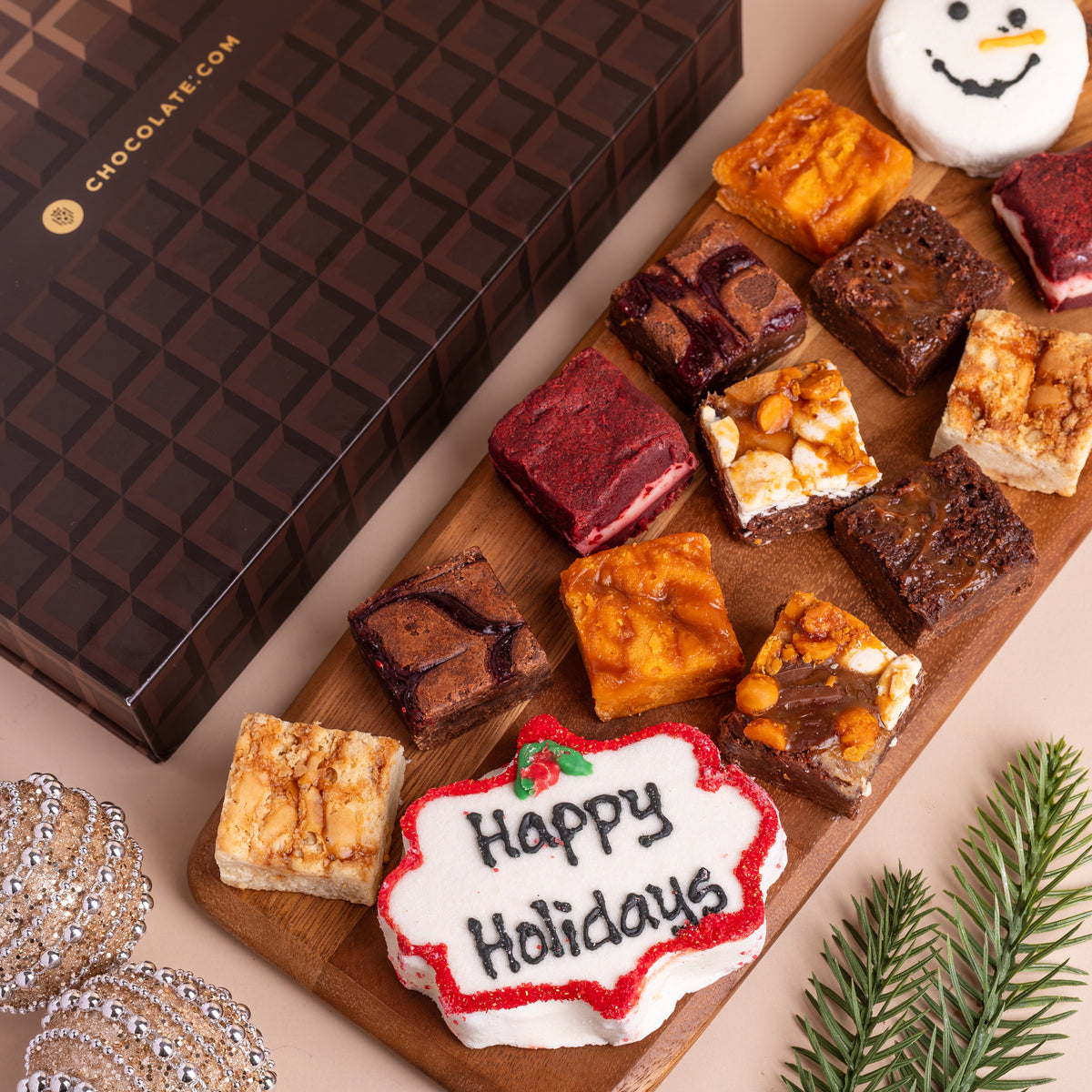 Happy Holiday Brownies