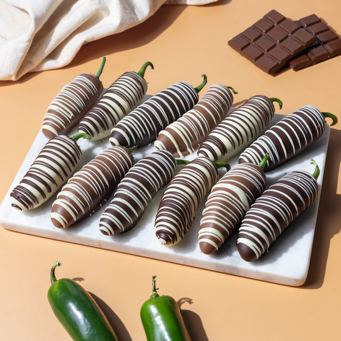 Chocolate Covered Jalapeños