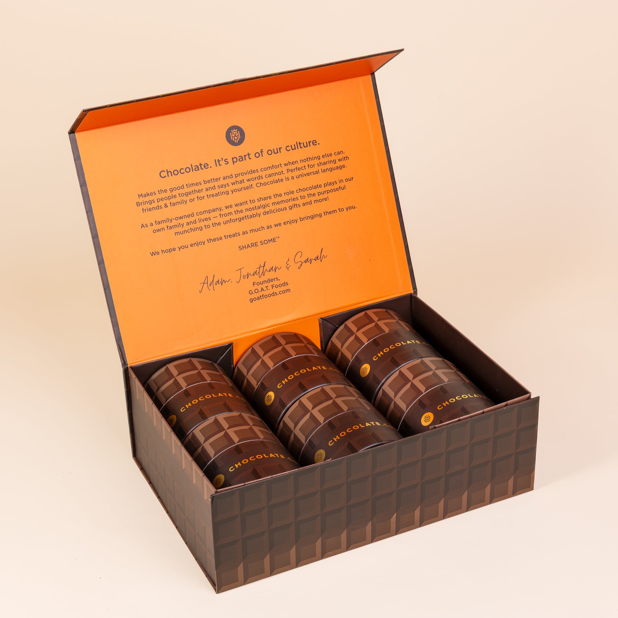 Nut Lovers - 6 Tube Sampler Gift Box – Chocolate.com