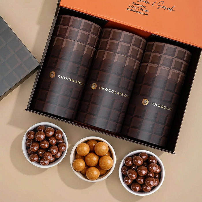 Best Seller Chocolate Gems - 3 Tube Gift Box