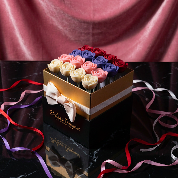 Birthday Belgian Bouquet™ Chocolate Roses