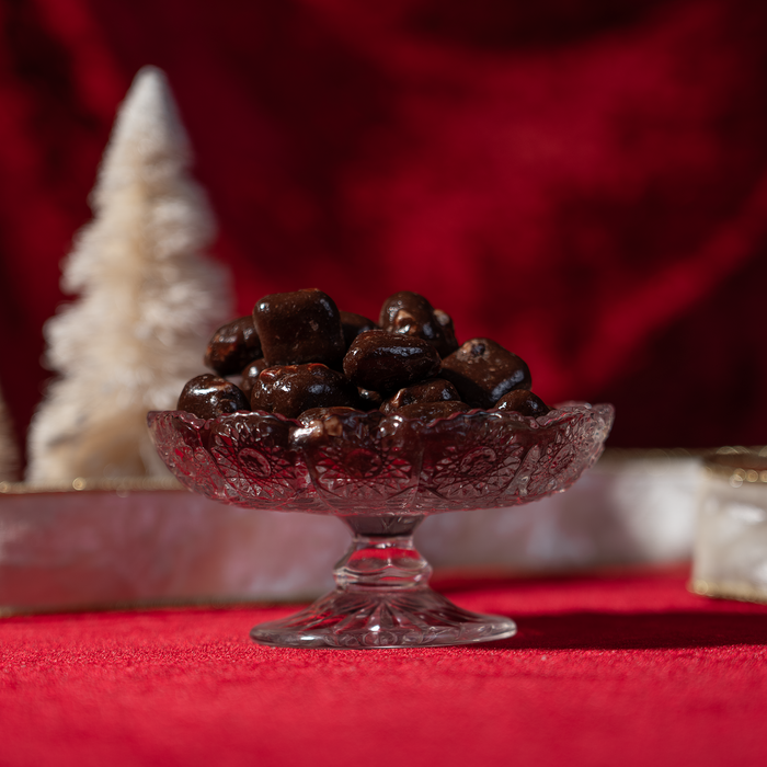 Candy Cane Sea Salt Caramels