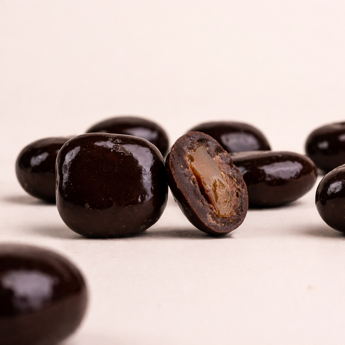 Dark Chocolate Sea Salt Caramels