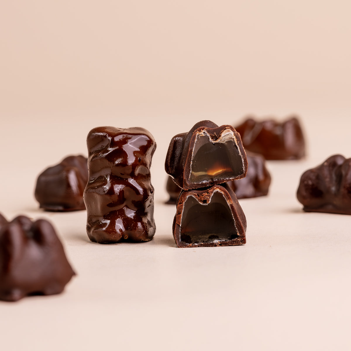 Dark Chocolate Gummy Bears