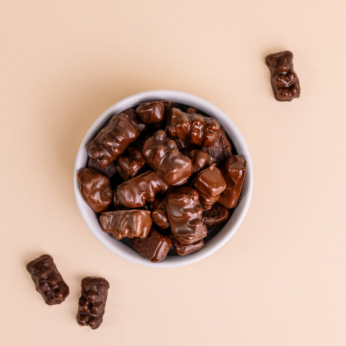 Swedish Dark Chocolate Gummy Bears