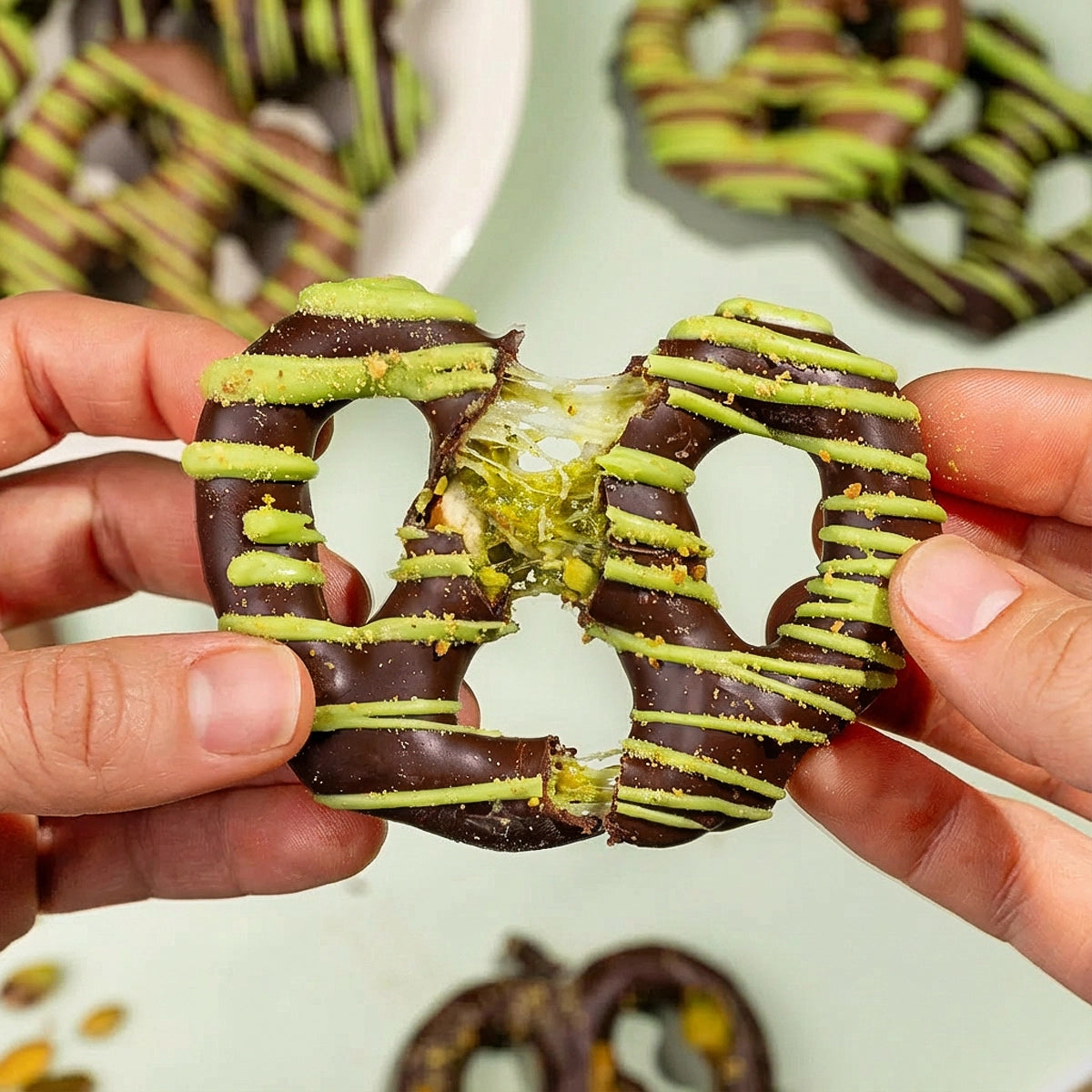 Dubai Belgian Chocolate Pretzels