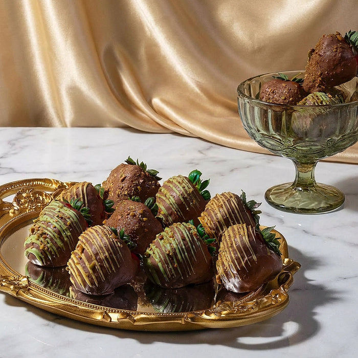Dubai Hand-Dipped Belgian Chocolate Strawberries
