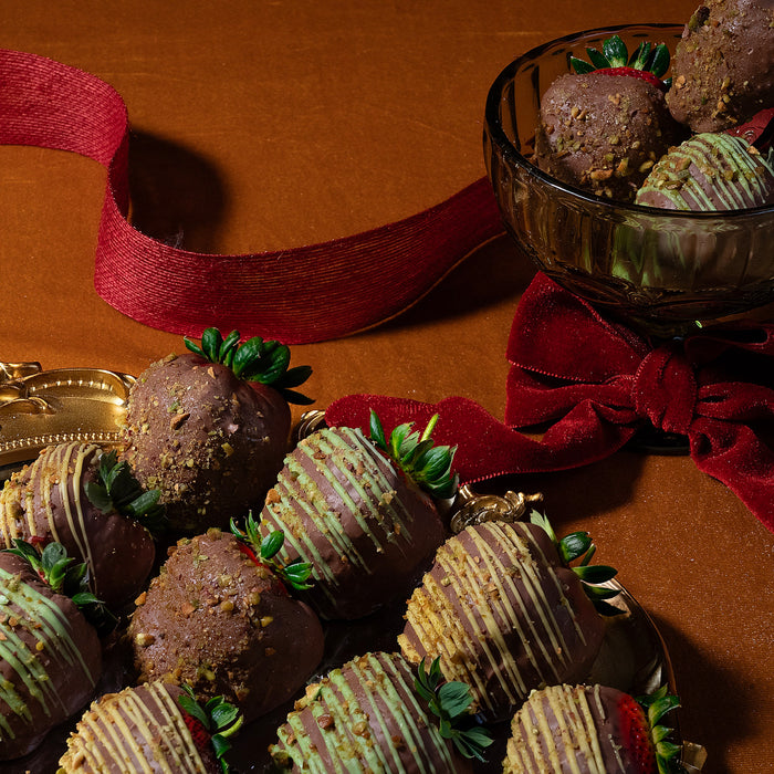 Dubai Hand-Dipped Belgian Chocolate Strawberries