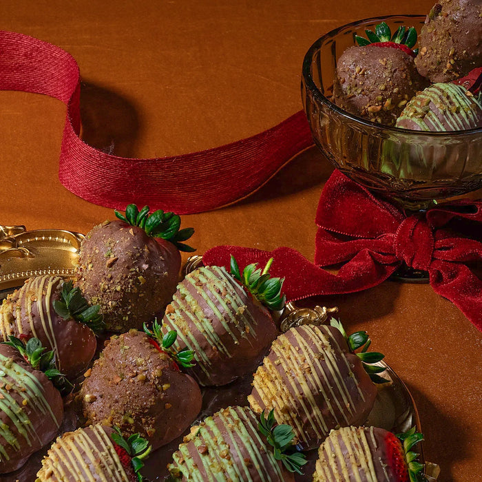 Dubai Hand-Dipped Belgian Chocolate Strawberries