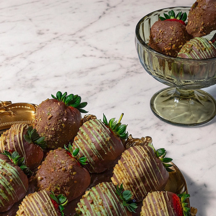 Dubai Hand-Dipped Belgian Chocolate Strawberries