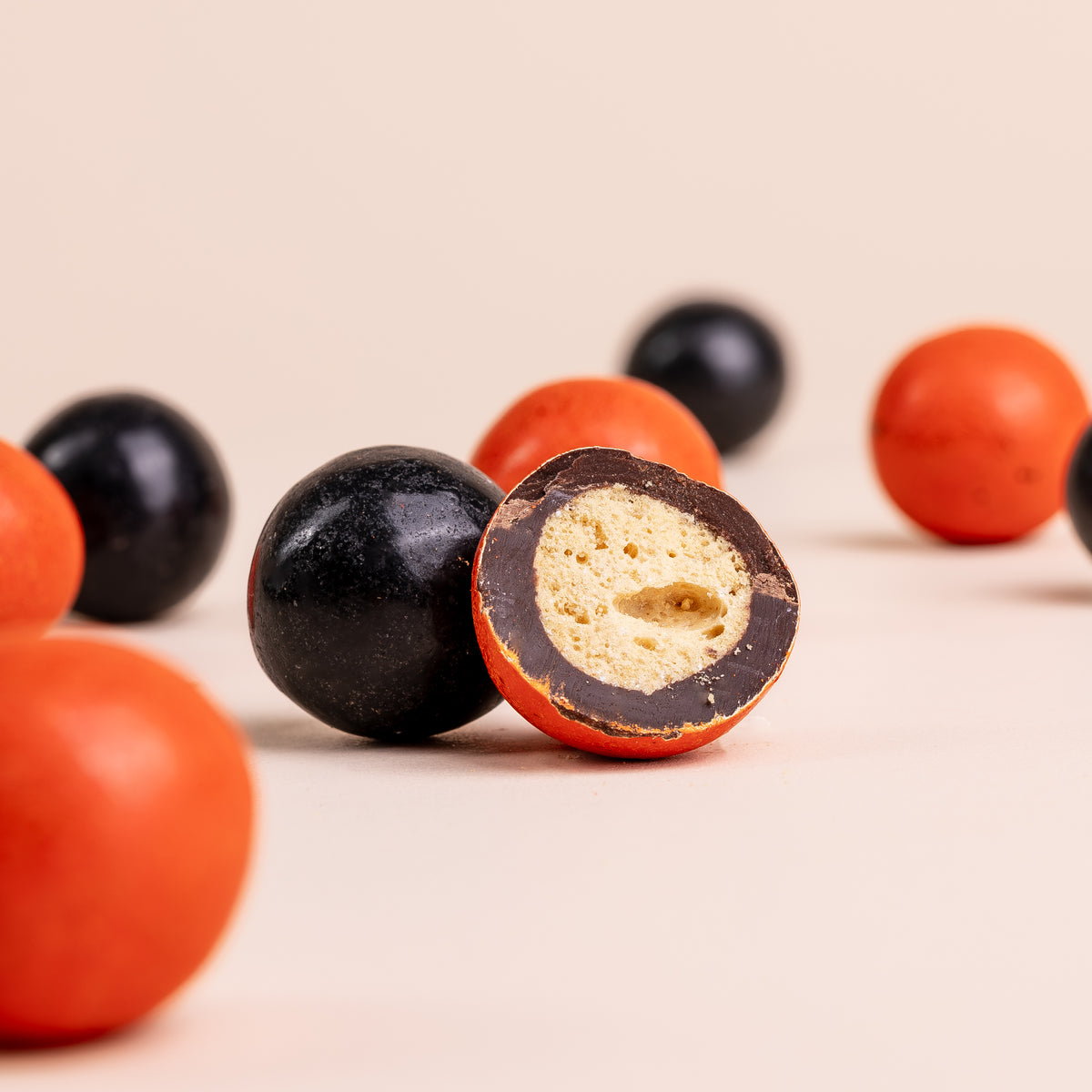 Halloween Malted Milk Balls