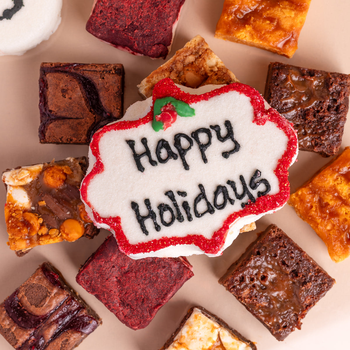 Happy Holiday Brownies