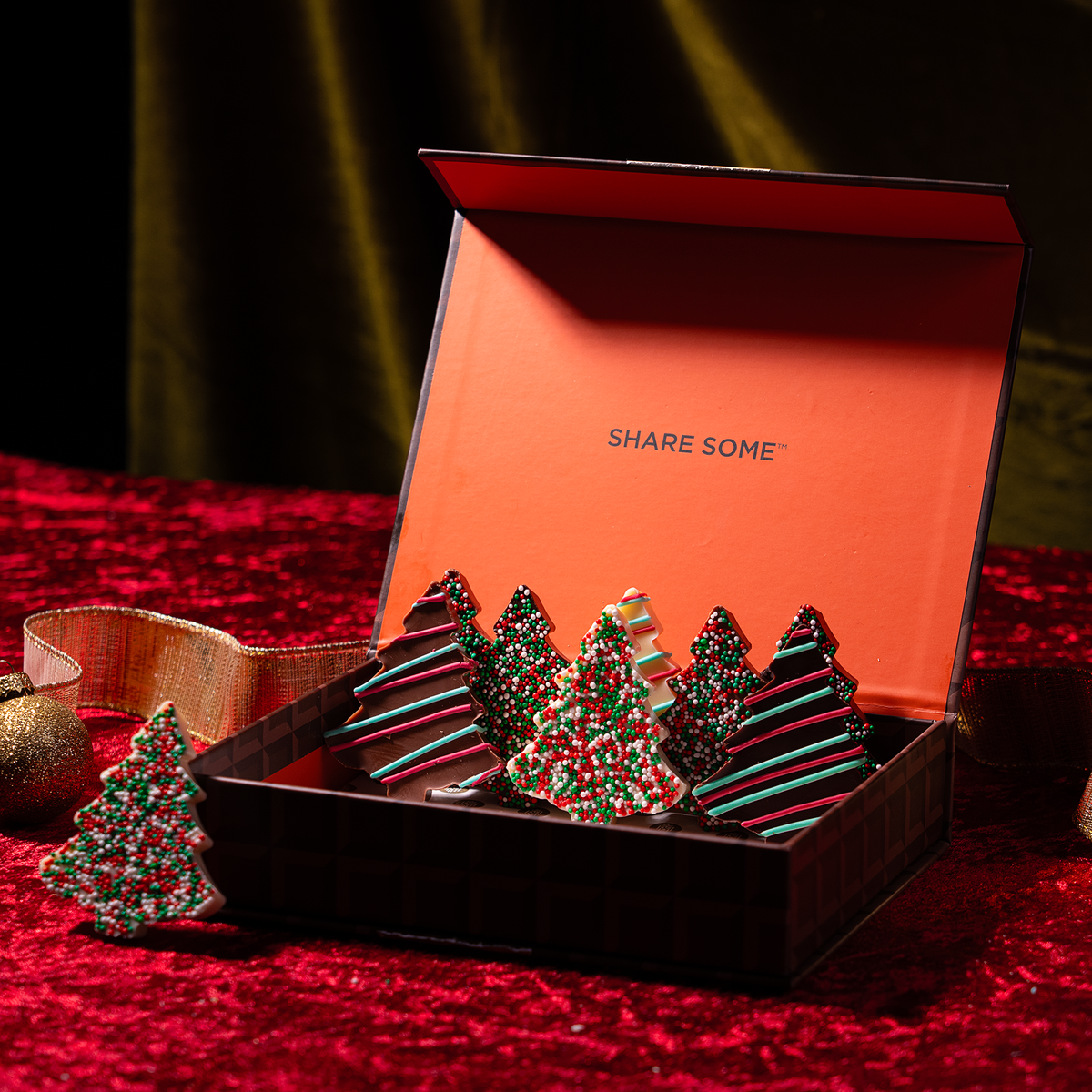 Chocolate Christmas Trees