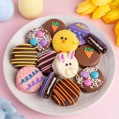 Hoppy Easter Belgian Chocolate-Dunked Oreos®