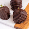 Hand-Dipped Belgian Chocolate Strawberries & Cookies