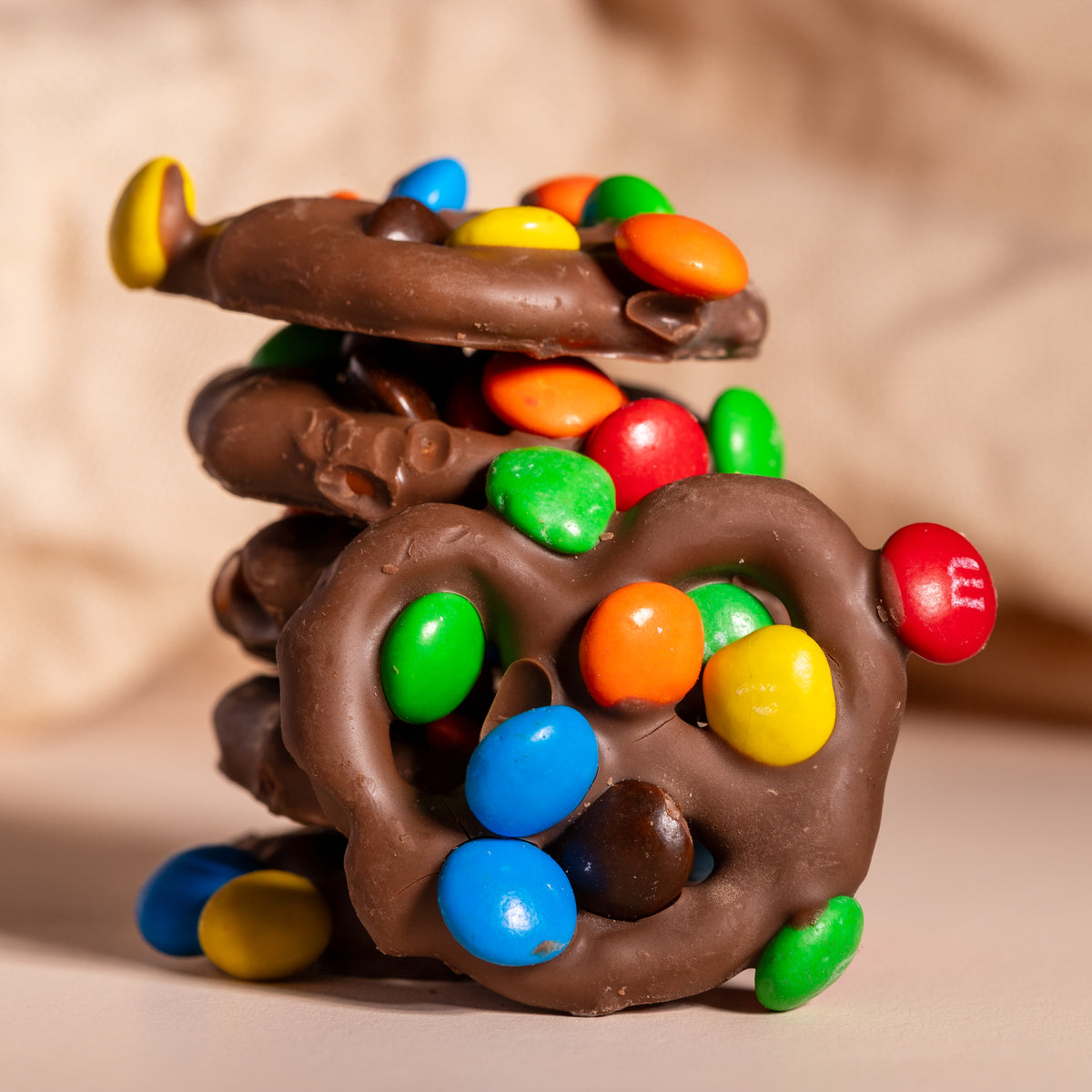 M&M Pretzels