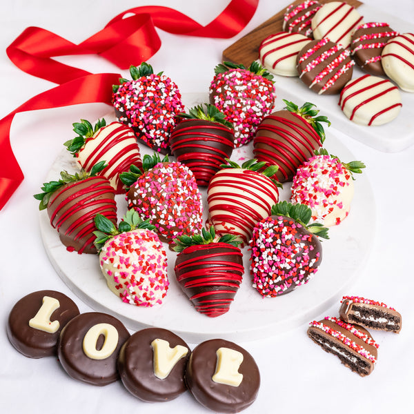 Perfect Match Hand-Dipped Belgian Chocolate Strawberries & Oreos®