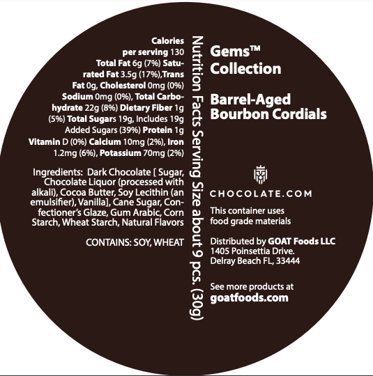 Barrel-Aged Bourbon Cordials