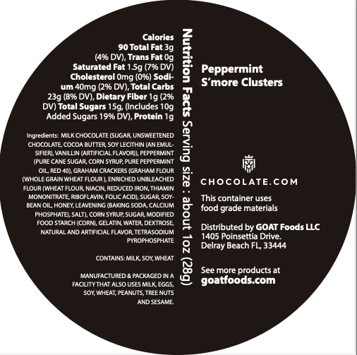 Peppermint S'more Clusters