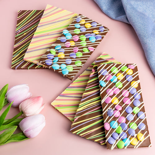 Springtime Crafted Chocolate Bars