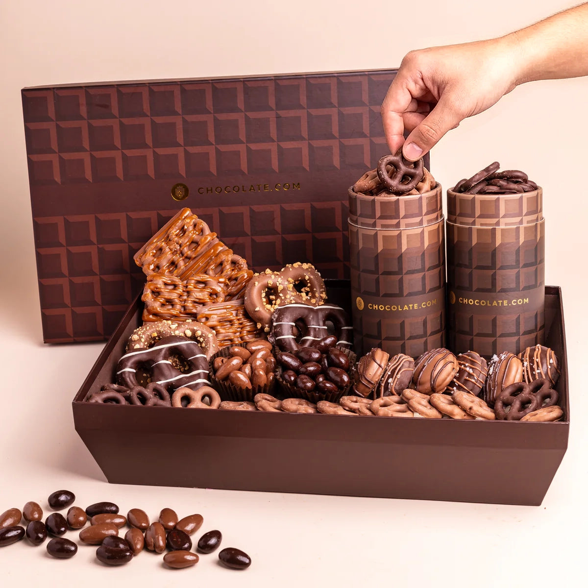 Ultimate Sweet n' Salty Belgian Chocolate Basket