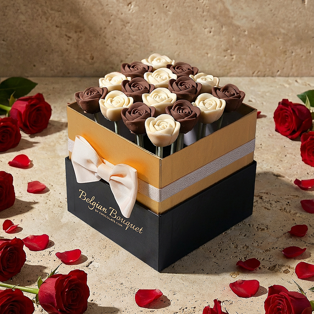 Signature Belgian Bouquet™ Chocolate Roses