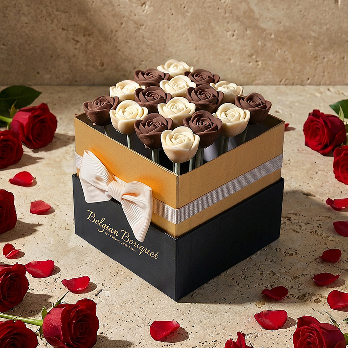 Signature Belgian Bouquet™ Chocolate Roses