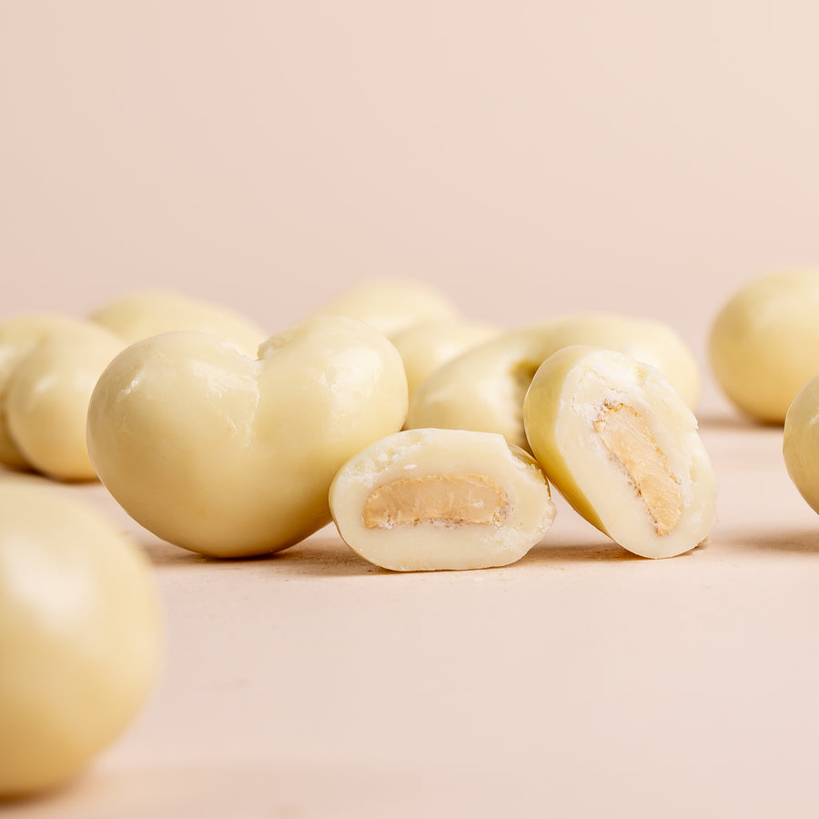 White Chocolate Toffee Cashews