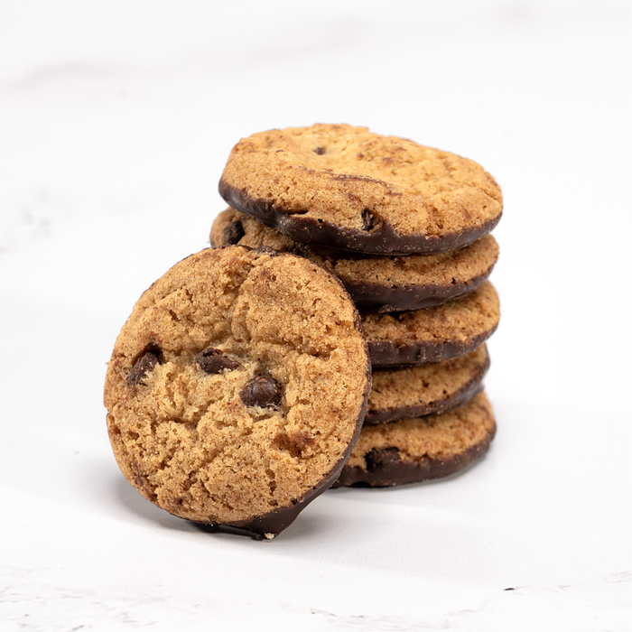 Chocolate Dipped Chocolate Chip Cookies